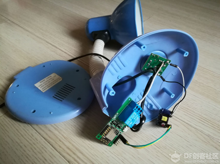 如何改造传统台灯实现语音控制和手机控制的教程【智能.....图4