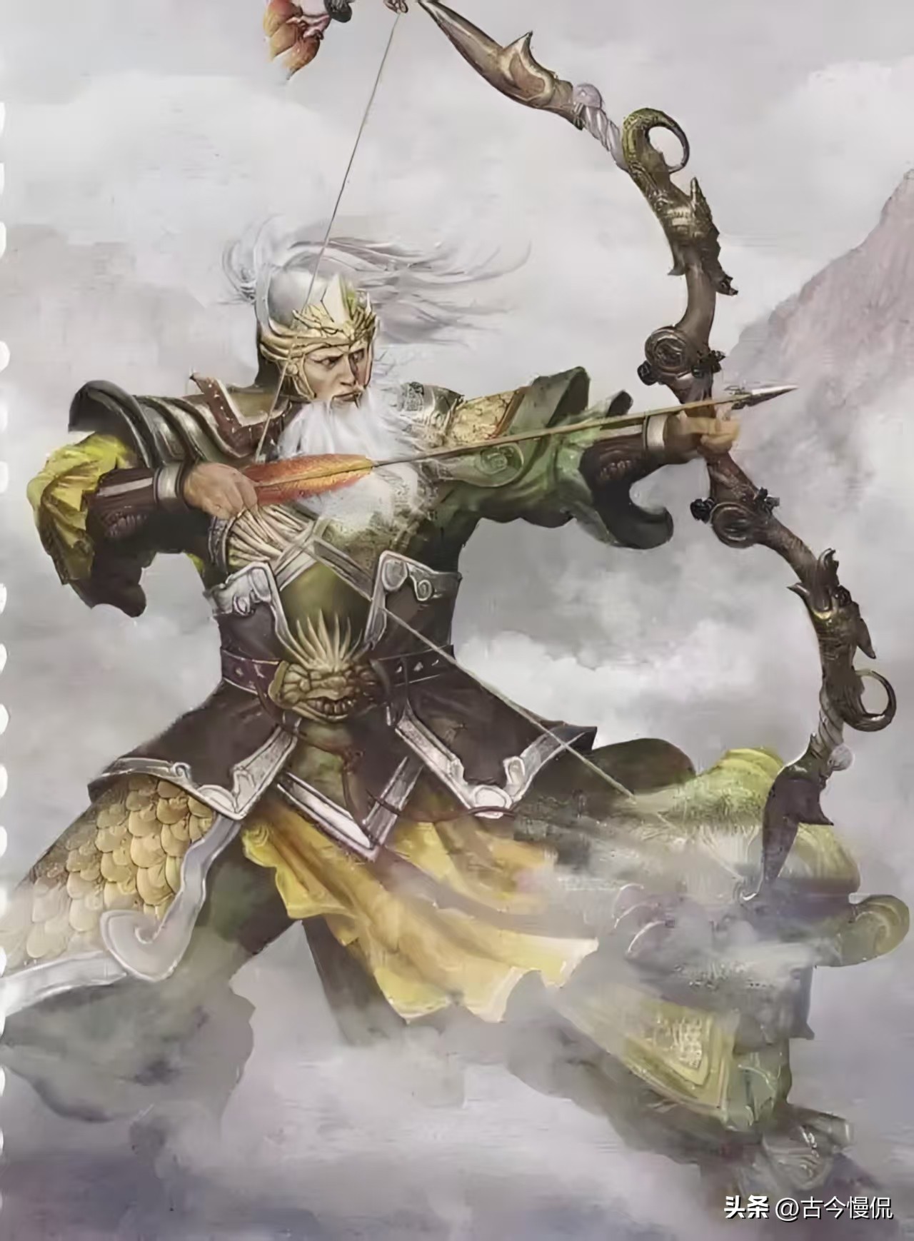黄忠:老当益壮的传奇射手_黄忠射箭下一句是什么_黄忠老当益壮的例子